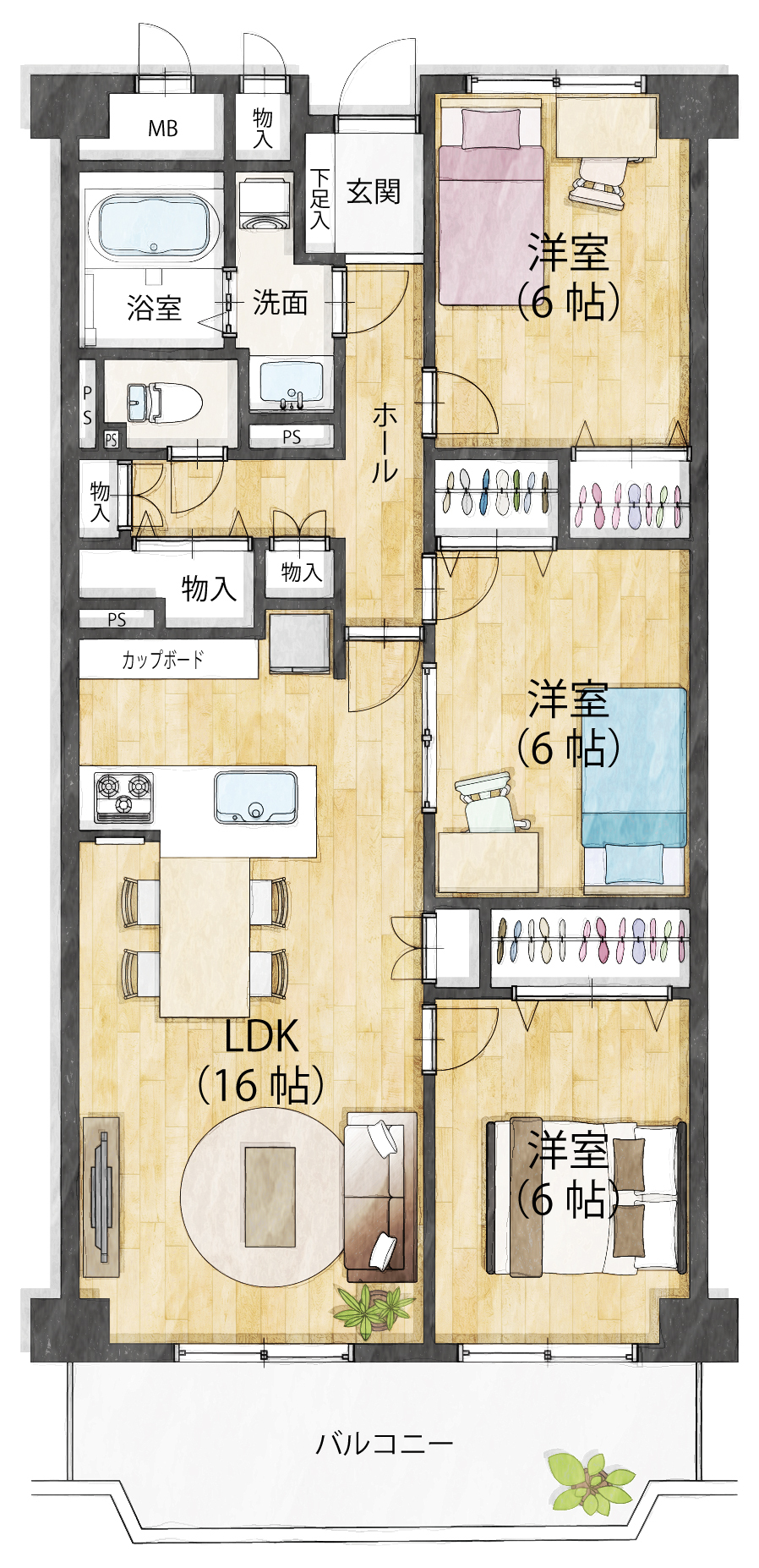 ローレル ハイツ 北 天満 2 号棟